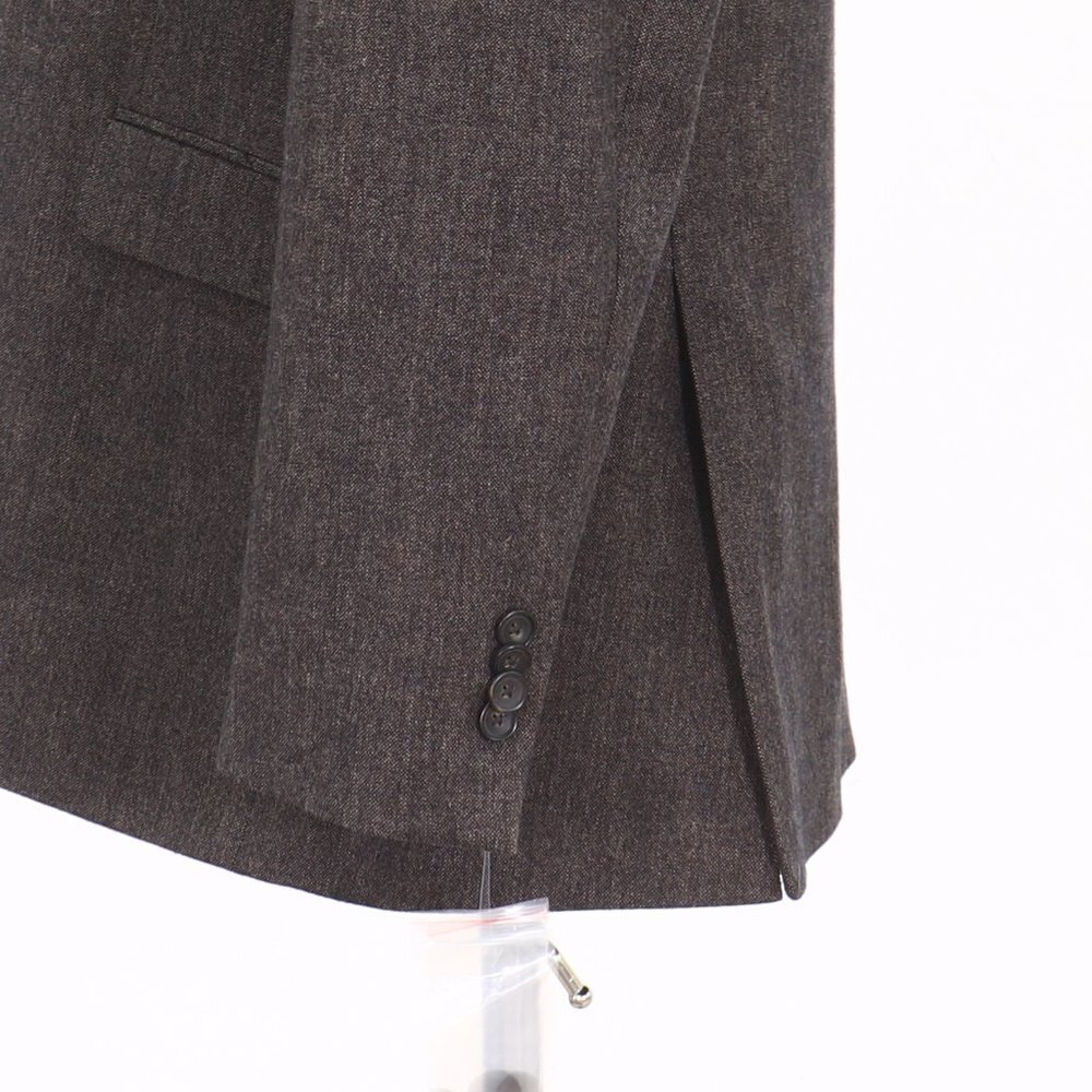 Kenneth Cole 42L Brown Solid 2-Button Sport Coat Blazer Jacket O156 - Picture 6 of 11